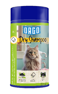 Orgo - Dry Shampoo - Adult Cat - 500 Ml