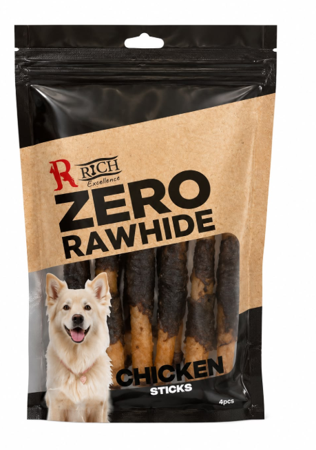 Zero Chicken Sticks 4 PCs with Chicken