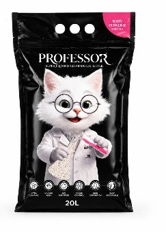 Professor - Cat Litter - 20 L - Baby Powder