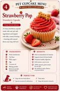 Strawberry Pop Strawberry Cupcake