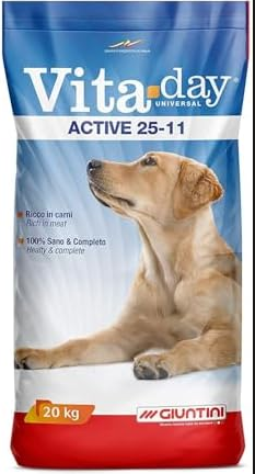 Vita.Day - Dry Food - For Adult Dogs - 20 kg - Active 25-11