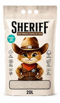 SHERIFF White Cat Litter 20 L - Marseille Soap