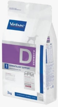 Virbac - Dry Food - For Dogs - 3 kg - Dermatology Support
