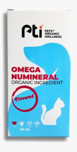Pti - Pets Organic Wellness - For Cats - Omega Numineral - 80 ml