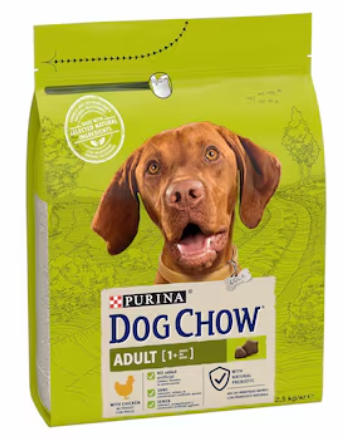 Purina - Dog Chow - Dry Food - Adult Dogs - 2.5 kg - chicken