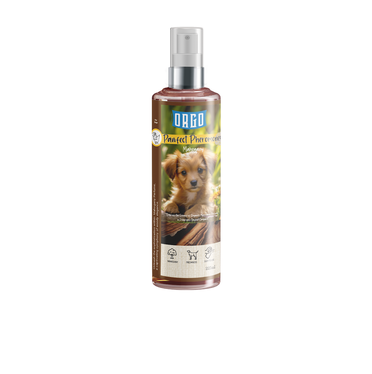 cosmatics orgo Dog & Cats Perfume Mahogny 225 ml