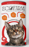 Ecofarm - Can 400 gm - For Adult Cats - Beef