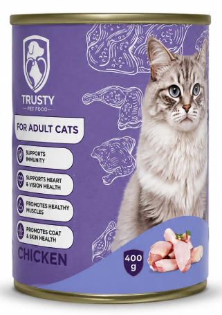 Trusty Wet Food Chicken Cat 400g 