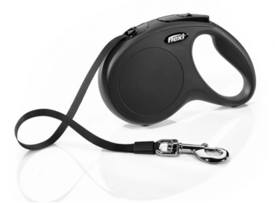 Flexi - New Classic - L - 5M Tape 50 Kg - Black