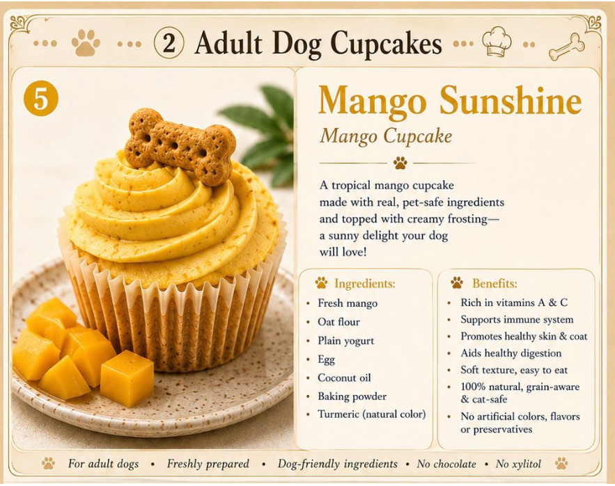 Mango Sunshine Cupcake