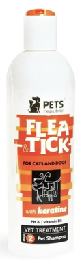 Pets Republic - Flea + Tick - With Keratine