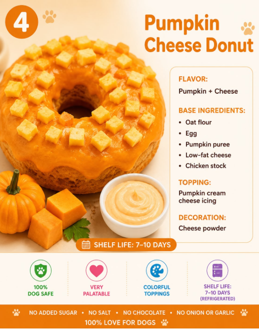 Pumpkin Cheese Donut