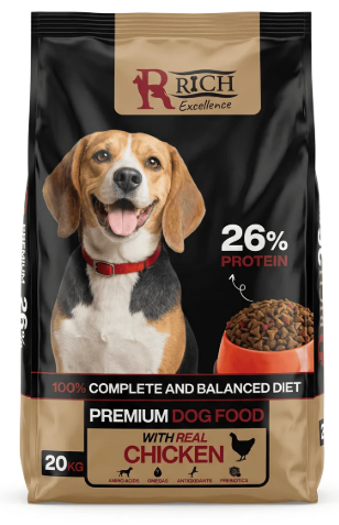 Rich Excellence Dry Food For Dogs 20 Kg