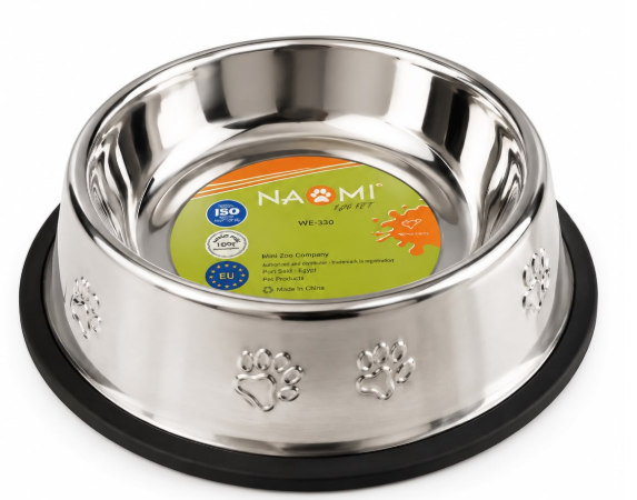 Naomi - Stainless Steel Eating Plate - xl