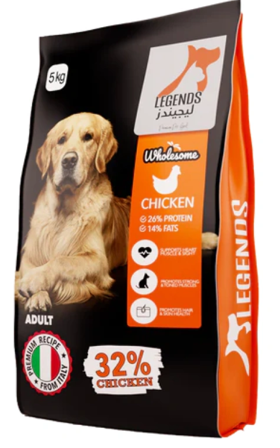 Legends - Dry Food - For Adult Dogs - 5 kg - Chicken