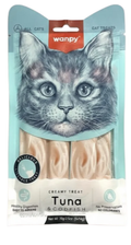 Wanpy - Cat Treat - Cream Treat - Pouch 70 gm - With Tuna & Codfish