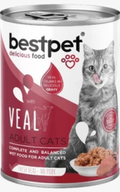 Bestpet - Can 400 gm - Adult Cats - Veal