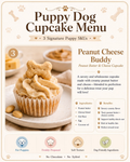 Peanut Cheese Buddy - Puppy Small  Cupcake
