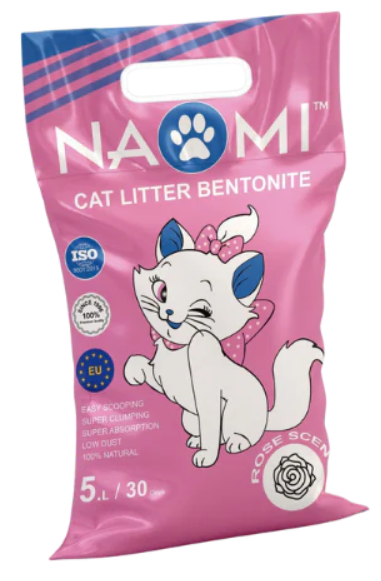 Naomi - Cat Litter - Rose - 5 L