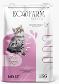 Ecofarm - Dry Food - For Kitten Cats - 1 kg - Chicken