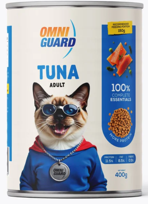 Omni Guard - Can 400 gm - Adult Cats - Tuna