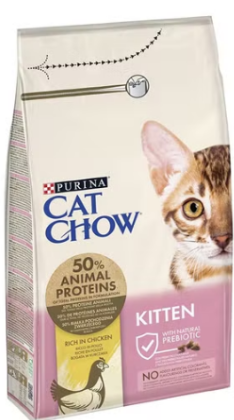 Purina - Cat Chow - Dry Food - For Kitten - 1.5 kg - Chicken