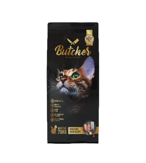 dry food Butcher cat  Adult  20 kg