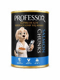 Professor Chunks Can Food For Adult Dog - Salmon 400 GM