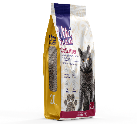 Cat litter Vita maxx CAT Brown Sand Clumping 20 L Jasmine