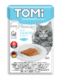 Tomi - Cat Food - For Adult - Pouch 85 gm - Strrilized - Chicken