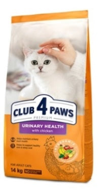 Club 4 Paws - Dry Food - For Adult Cats - 14 Kg - Urinary - Chicken