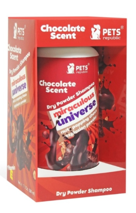 Pets Republic - Dry Shampoo - 500 gm - Chocolate Scent
