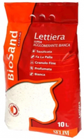 Lettiera - Biosand - Cat Litter - 10 L - Super Agglomerante Bianca