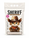 SHERIFF White Cat Litter 5 L - Baby Powder