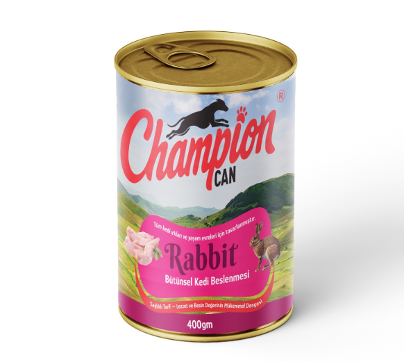 Champion Chunks Can Food For Adult Dog rabbit 400 GM