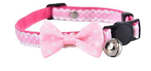 Naomi - Cat Collar - Pink