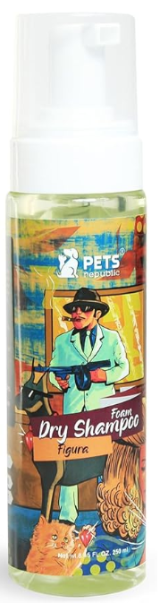 Pets republic Dry Foam Shampoo Figura 250ML