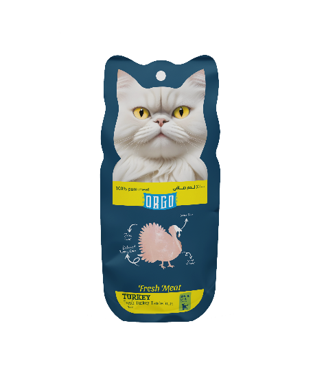 treats orgo CAT Fresh Meat - Turkey - 3Pcs