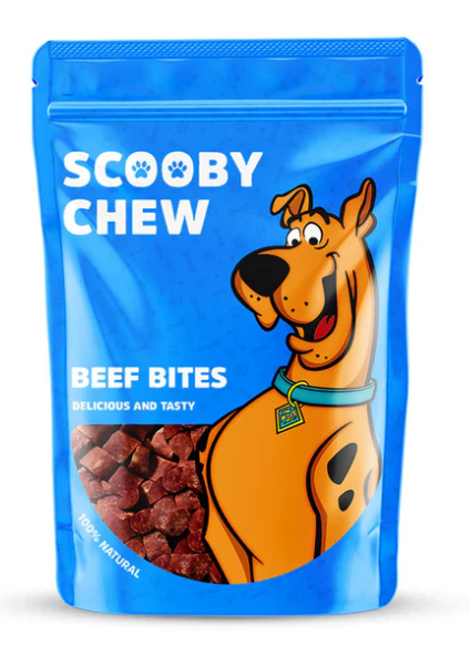 Scooby Chew - Dog Traets - 120 gm - Beef Bites