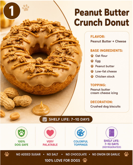 Peanut Butter Crunch Donut