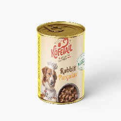 Kofetail Chunks Can Food For Adult Dog rabbit 400 GM