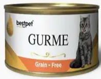 Bestpet Gurme - Can 100 gm - For Cats - Salmon
