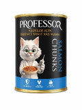 Professor Chunks Can Food For Adult Cat - Salmon 400 GM 