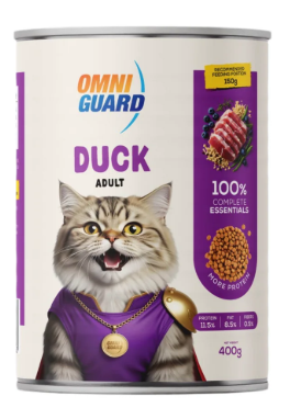 Omni Guard - Can 400 gm - Adult Cats - Duck