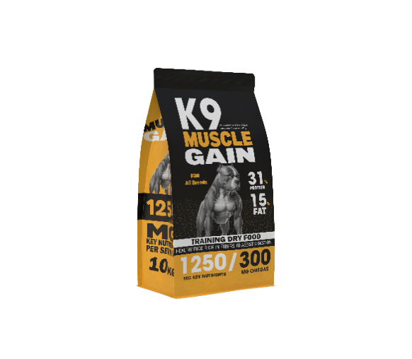 dry food k9 dog  Muscle Gain Adult 10 kg