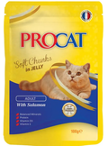 Procat - For Adult Cats - Pouch 100 gm - Salmon