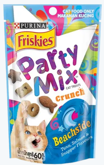 Purina - Friskies - Party Mix - 60 gm - Tuna & Salmon
