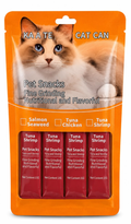 KAATE - For Cats - Pouch 15 gm - Tuna Shrimp باكت 10 قطع