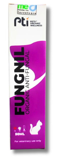 Pti - Pets Organic Wellness - For Cats - Fungnil - Organic Anti-Fungal - 50 ml