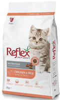 Reflex - Dry Food - For Kitten Cats - 2 kg - Chicken & Rice